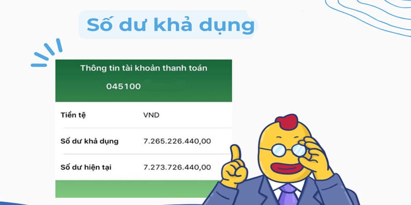 Chú ý đến số dư khi rút tiền casinomcw